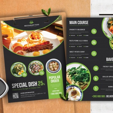 Menu Business Corporate Identity 184256