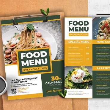 Menu Business Corporate Identity 184260