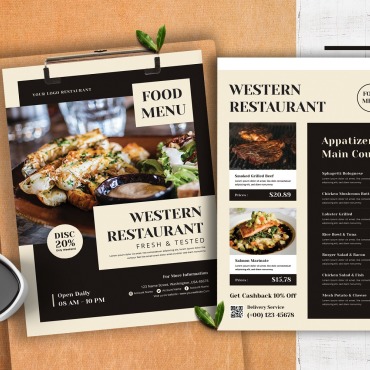 Menu Business Corporate Identity 184263