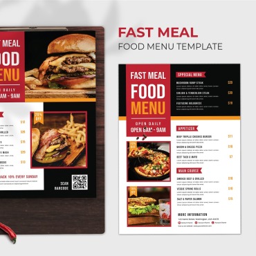 Menu Business Corporate Identity 184264