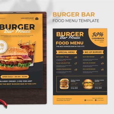 Menu Business Corporate Identity 184265