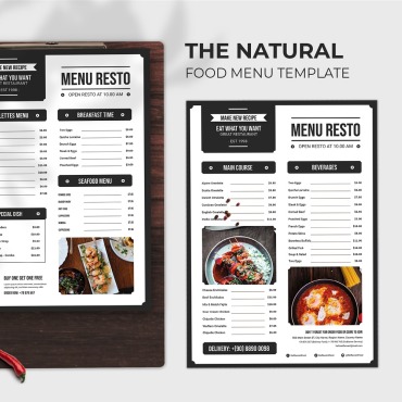 Menu Business Corporate Identity 184266