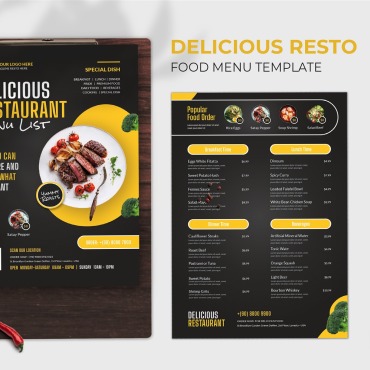 Menu Business Corporate Identity 184267