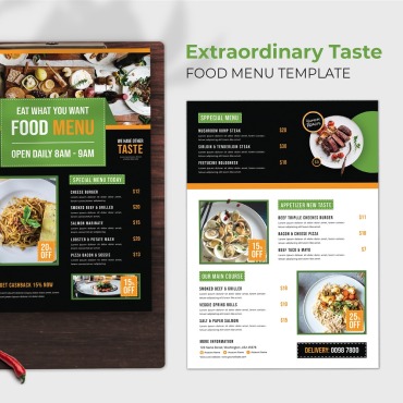 Menu Business Corporate Identity 184269