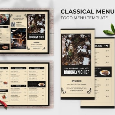 Menu Business Corporate Identity 184271