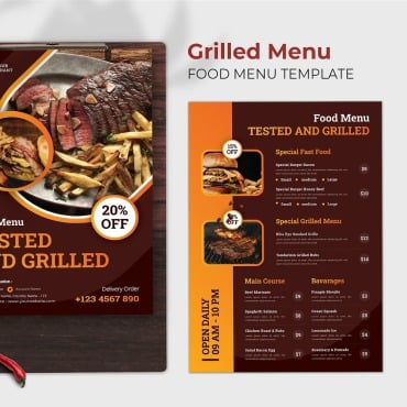 Menu Business Corporate Identity 184272