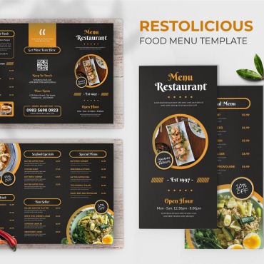 Menu Business Corporate Identity 184273