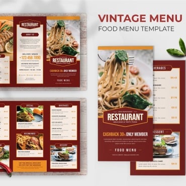 Menu Business Corporate Identity 184275