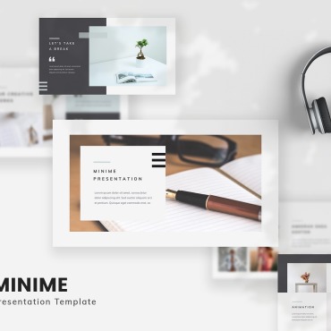 Portfolio Personal PowerPoint Templates 184321