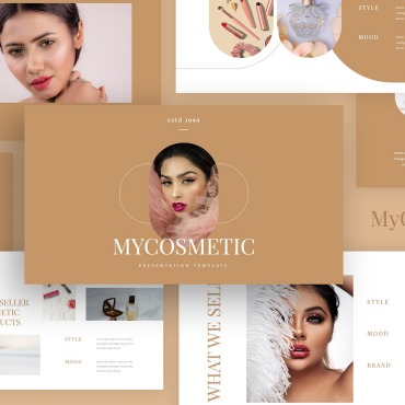 Fashion Model PowerPoint Templates 184323