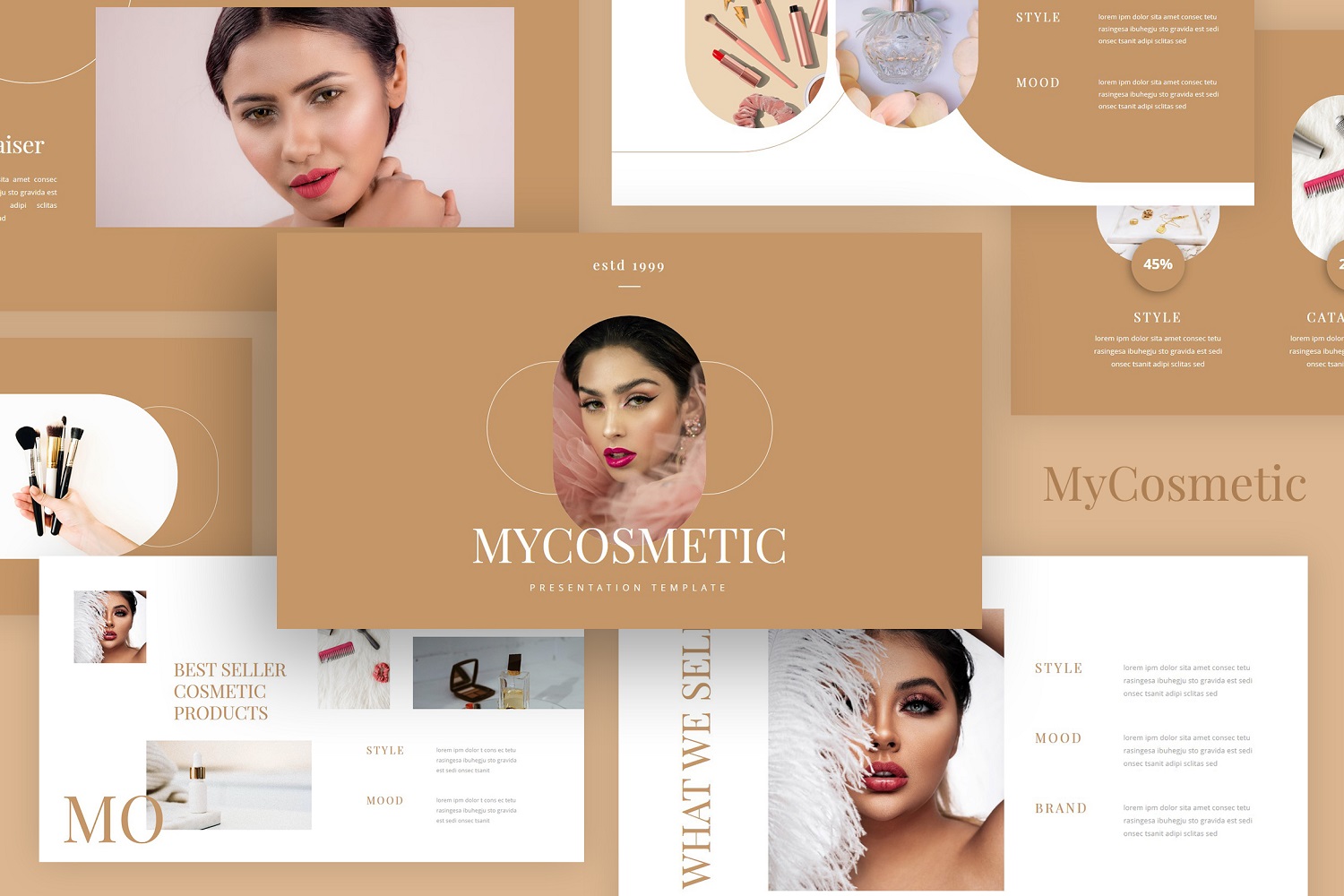 MyCosmetic - Cosmetic PowerPoint Template