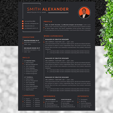 Page3 Pagea4cleancvdesignelegantelegant  184395