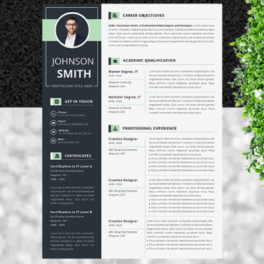 Page3 Pagea4cleancvdesignelegantelegant  184397