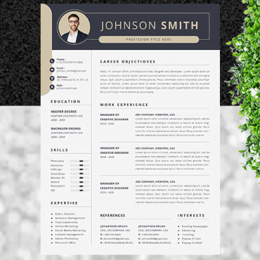 Page3 Pagea4cleancvdesignelegantelegant  184400