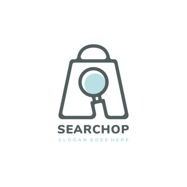Templatemarketmarketingonlinesalesearchsearchingshopshoppingstock Logo Logo Templates 184442