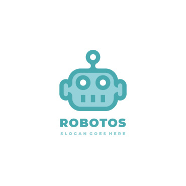 Centercomputerconnectconnectionconnectivitycyborgdroidfacegamegaminggeekheadhumanhumanoiditkidassistant  Logo Templates 184444