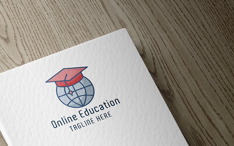 Professional Online Education Logo template