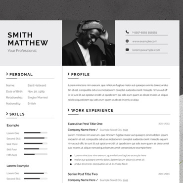 Coverletter Business Resume Templates 184523