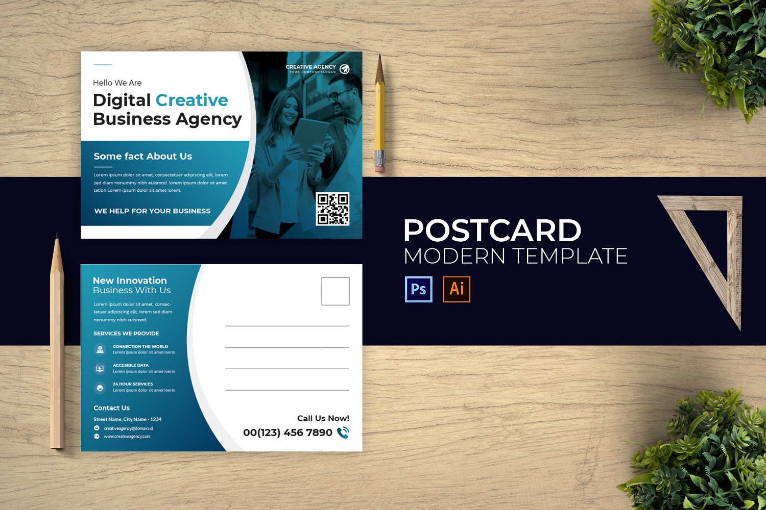 Digital Creative Post Card