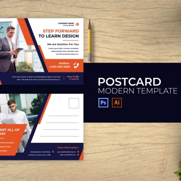 Creative Postcard Corporate Identity 184581