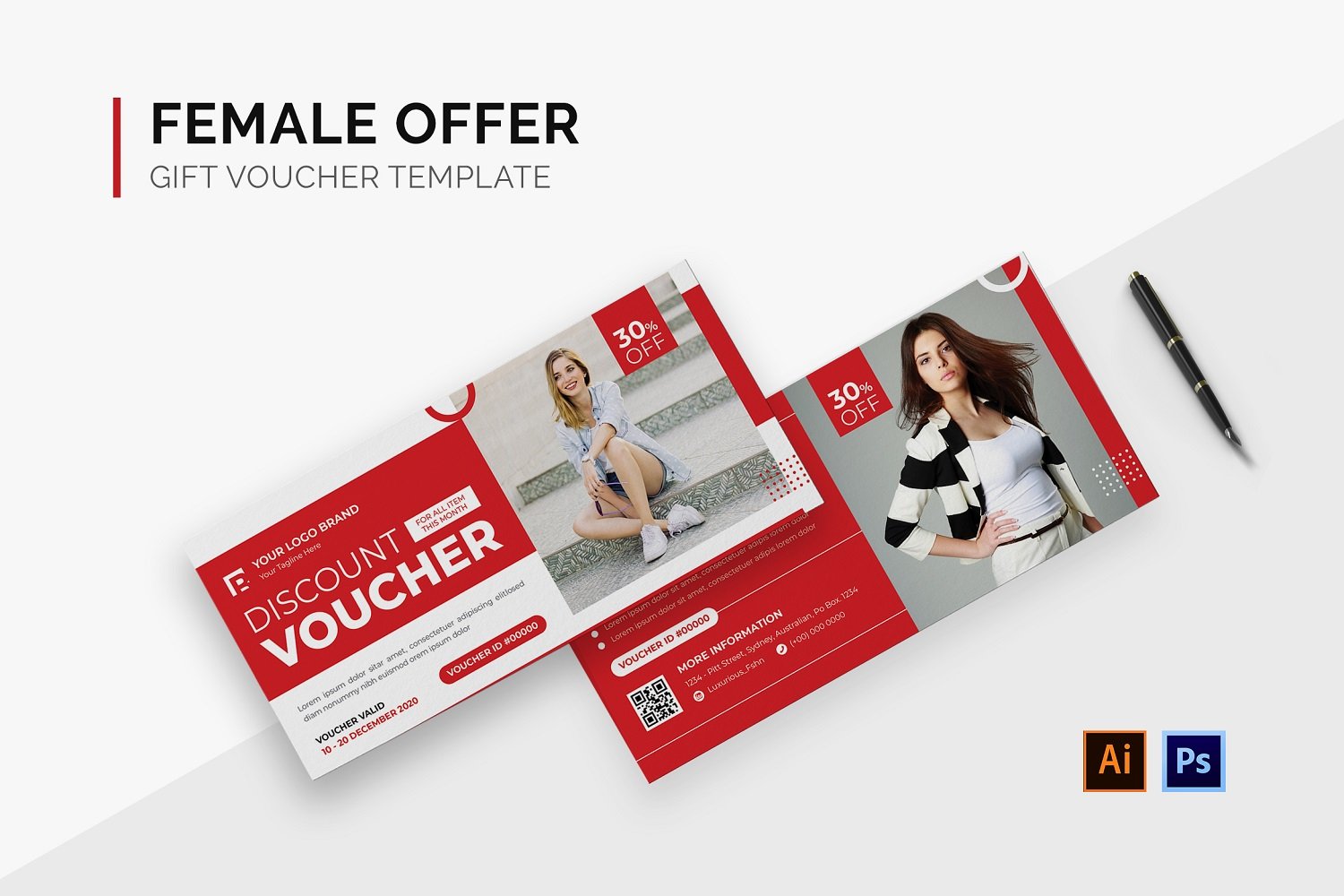 Female Offer Gift Voucher