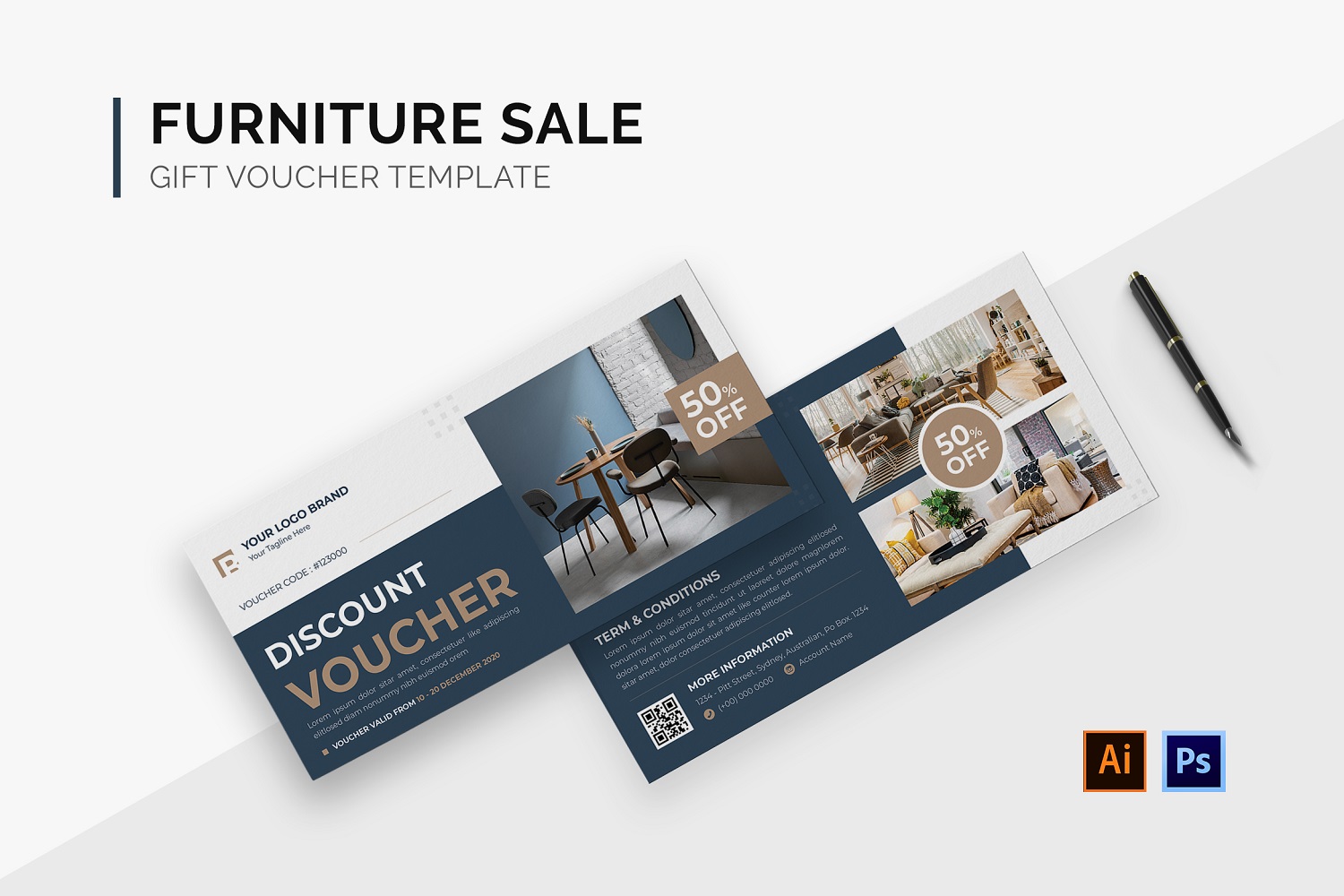 Furniture Sale Gift Voucher