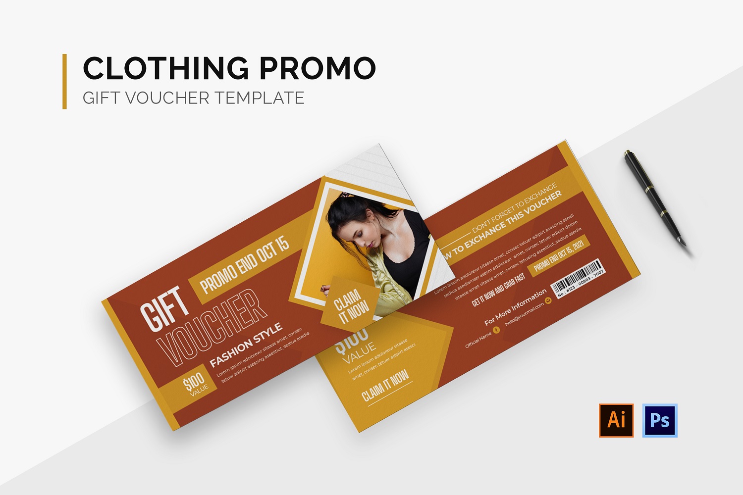 Clothing Promo Gift Voucher