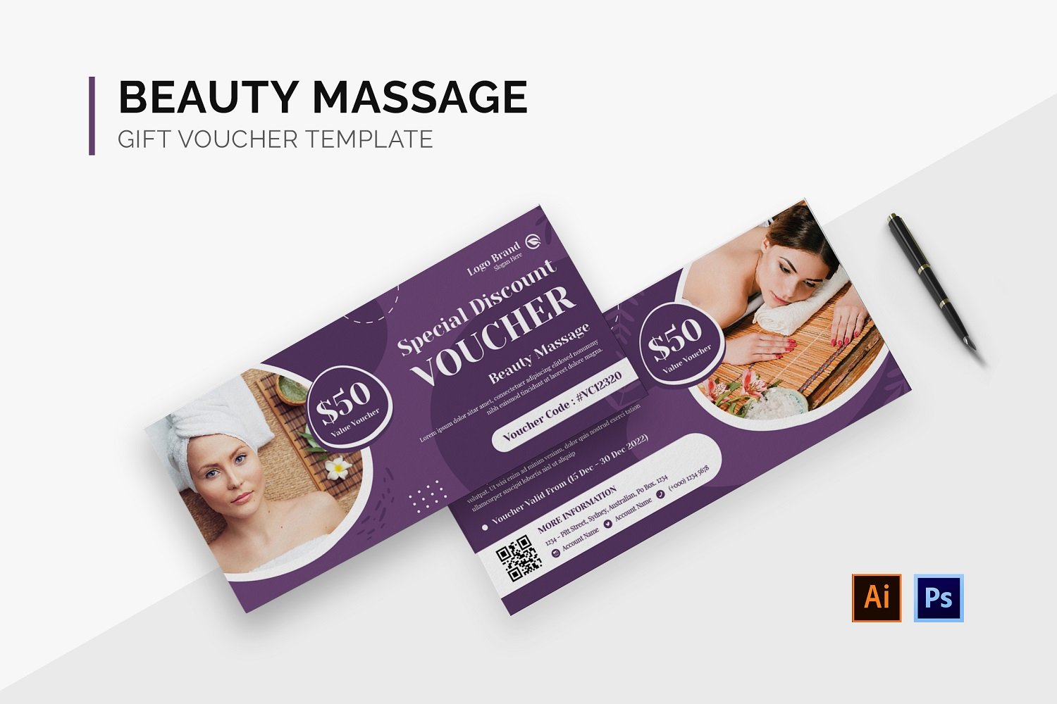 Beauty Massage Gift Voucher