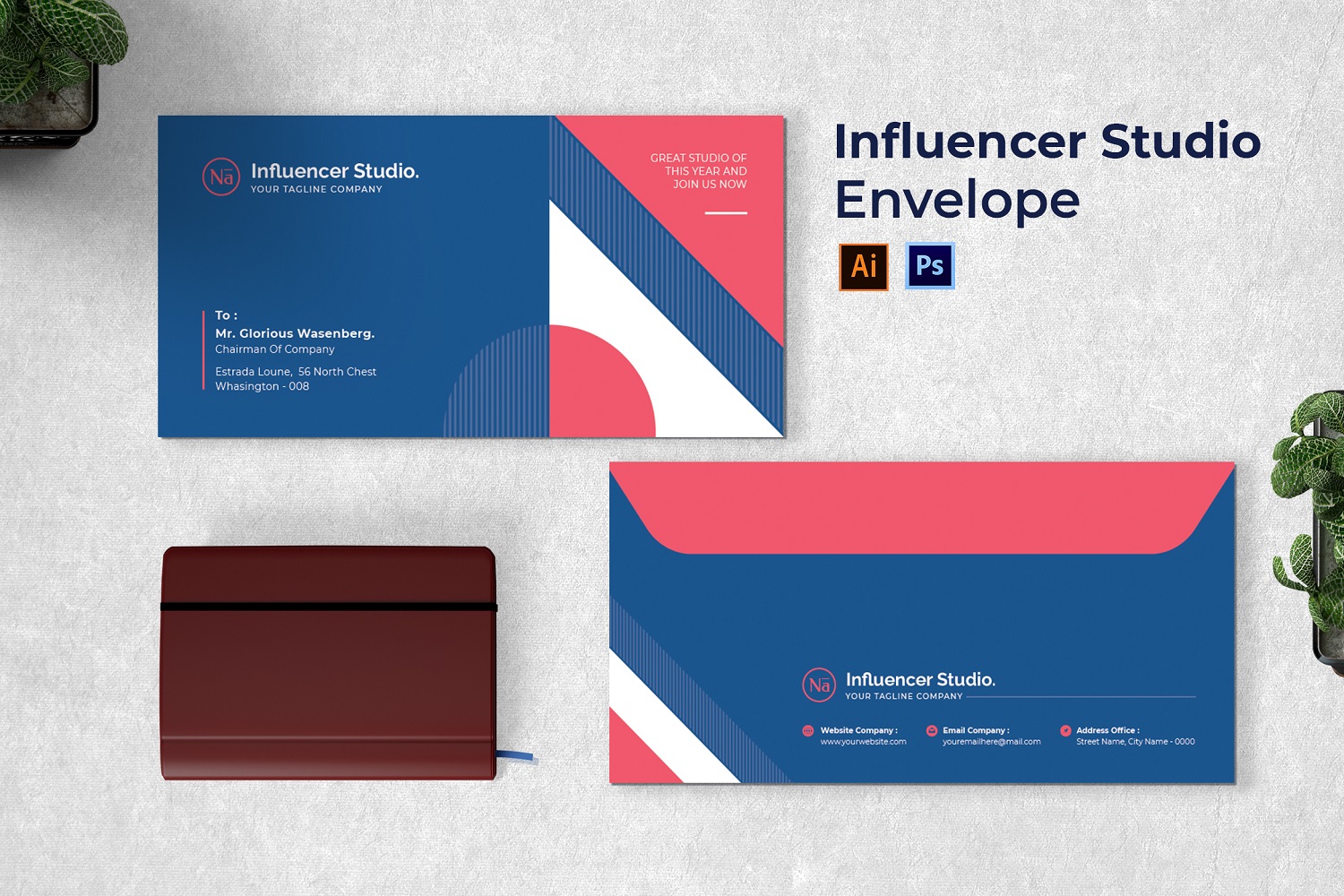 Influencer Studio Envelope