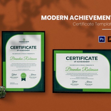 Achievement Business Certificate Templates 184609