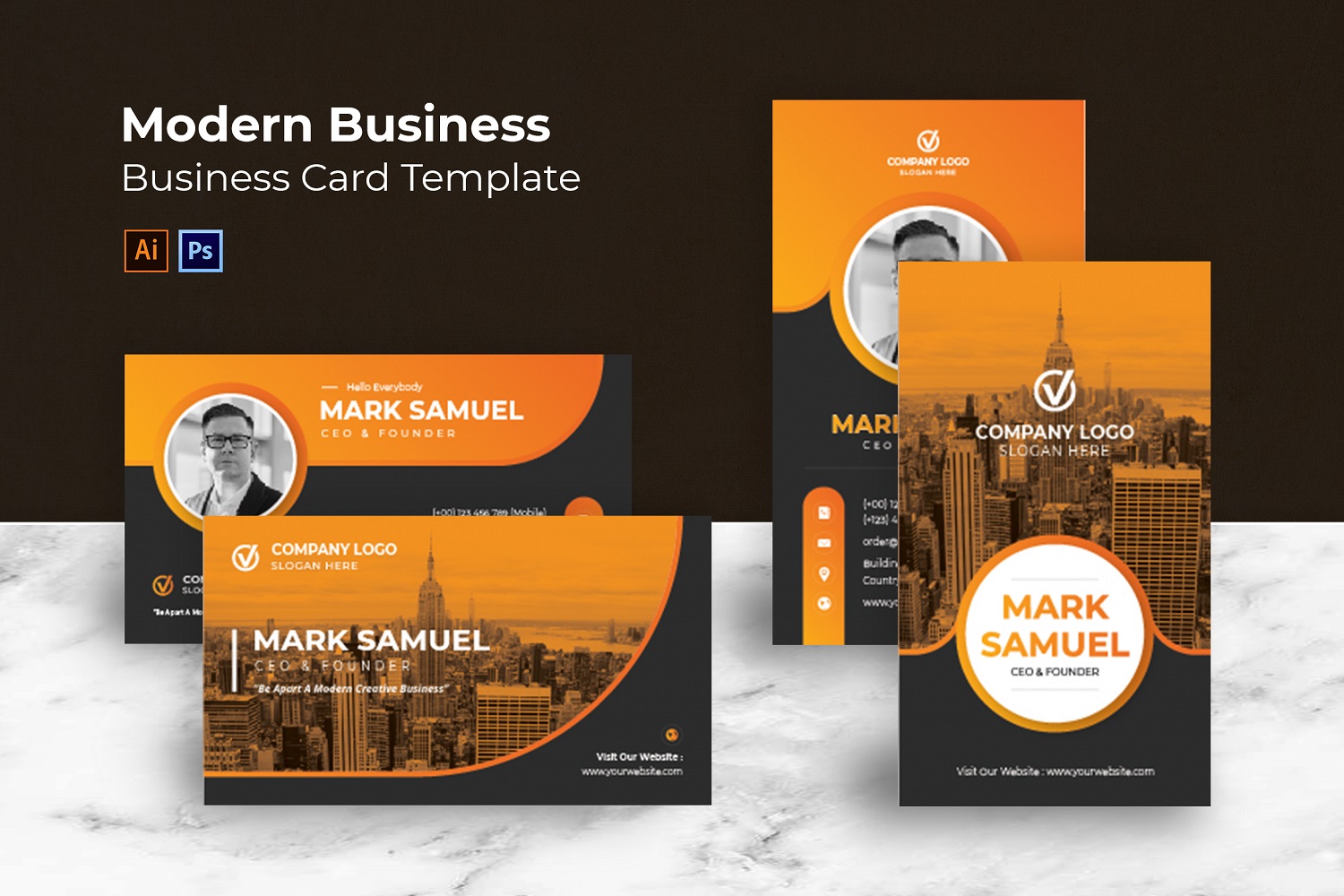 Modern Business Business Card