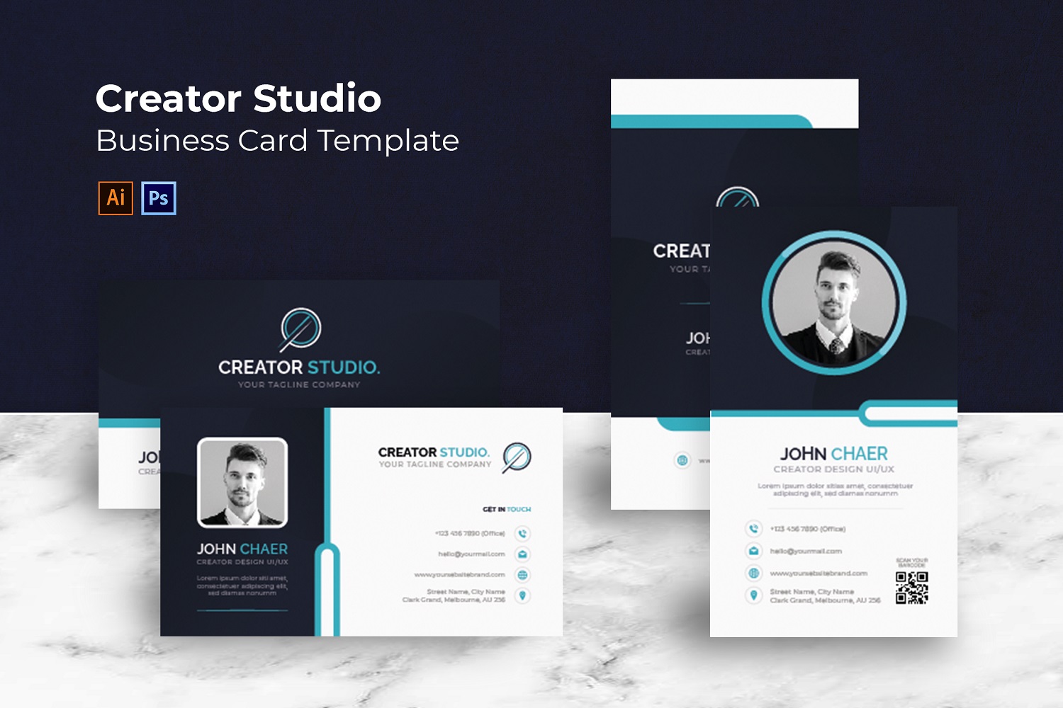 Creator Studio Business Card