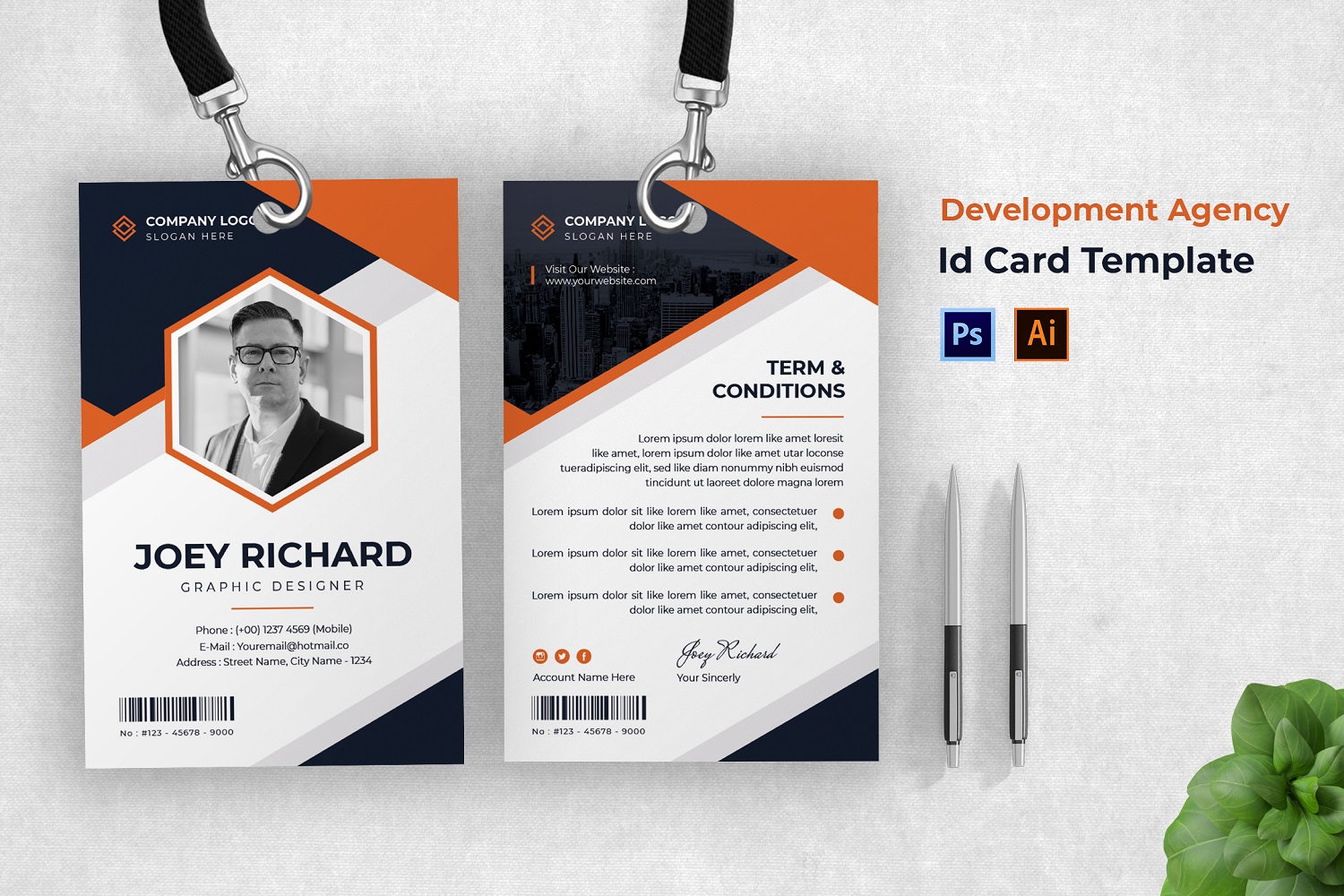 Development Agency Id Card