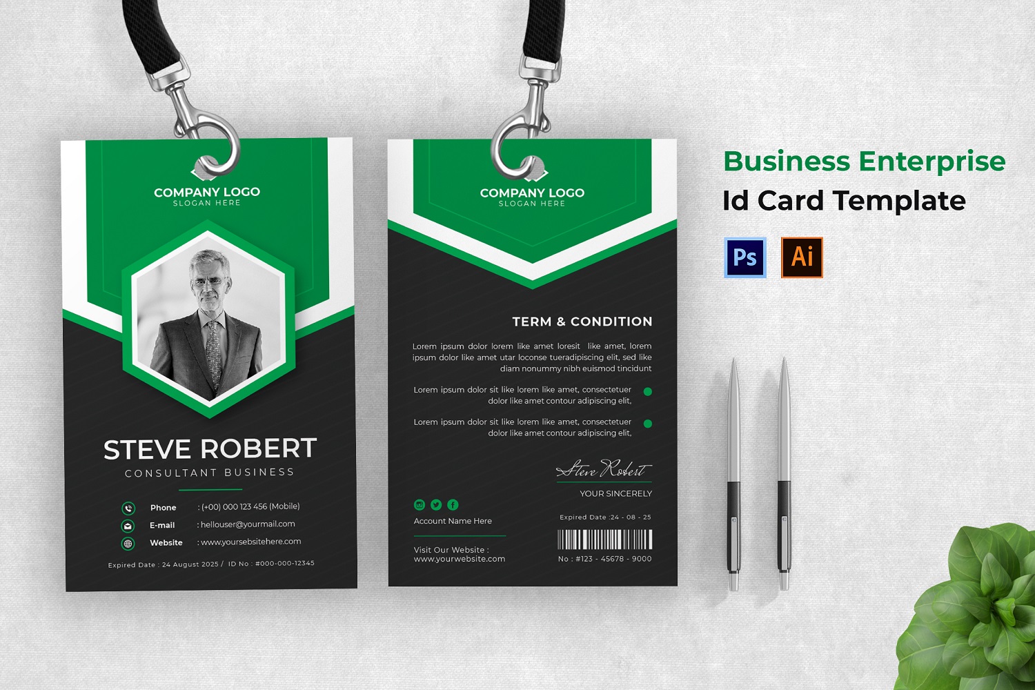 Business Enterprise Id Card