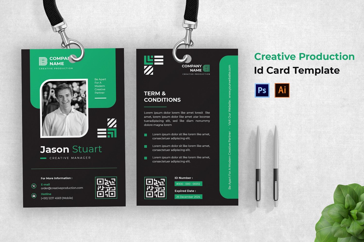 Creative Production Id Card