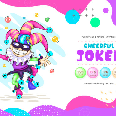 Clown Carnival Vectors Templates 184675