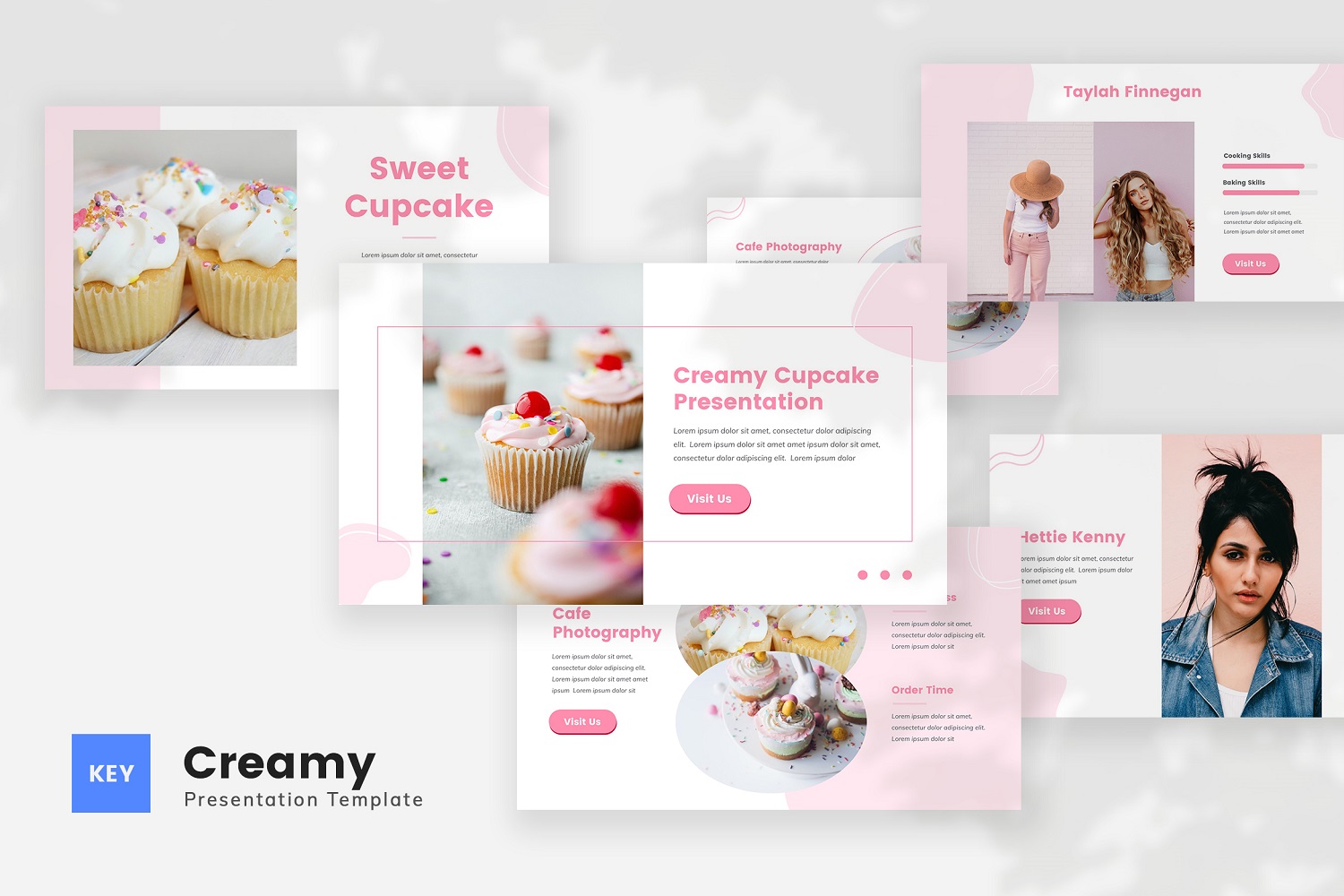 Creamy - Cupcake Keynote Template