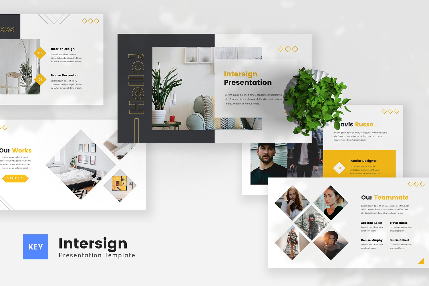 Intersign - Interior Keynote Template