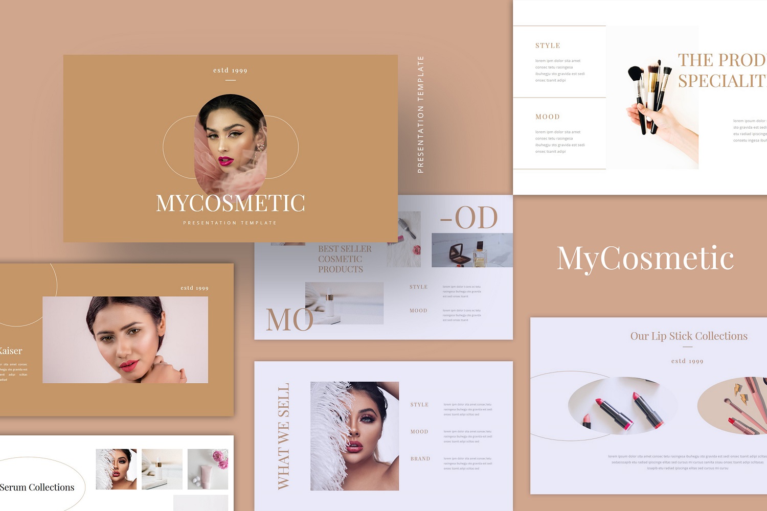 MyCosmetic - Cosmetic Keynote Template