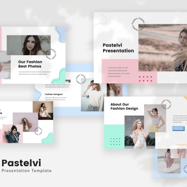 Fashion Women Keynote Templates 184711