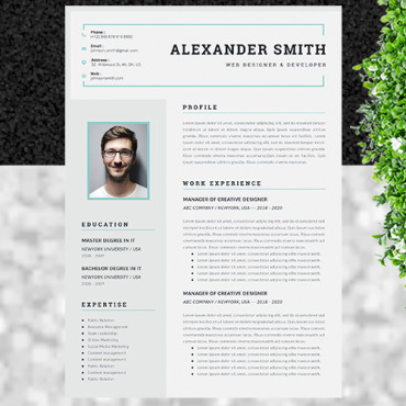 Page3 Pagea4cleancvdesignelegantelegant  184824