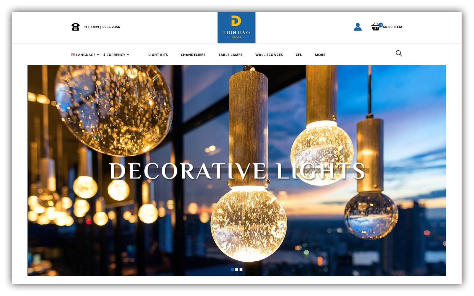 Lighting - Light Store Opencart Theme