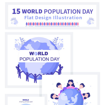 World Global Illustrations Templates 184985