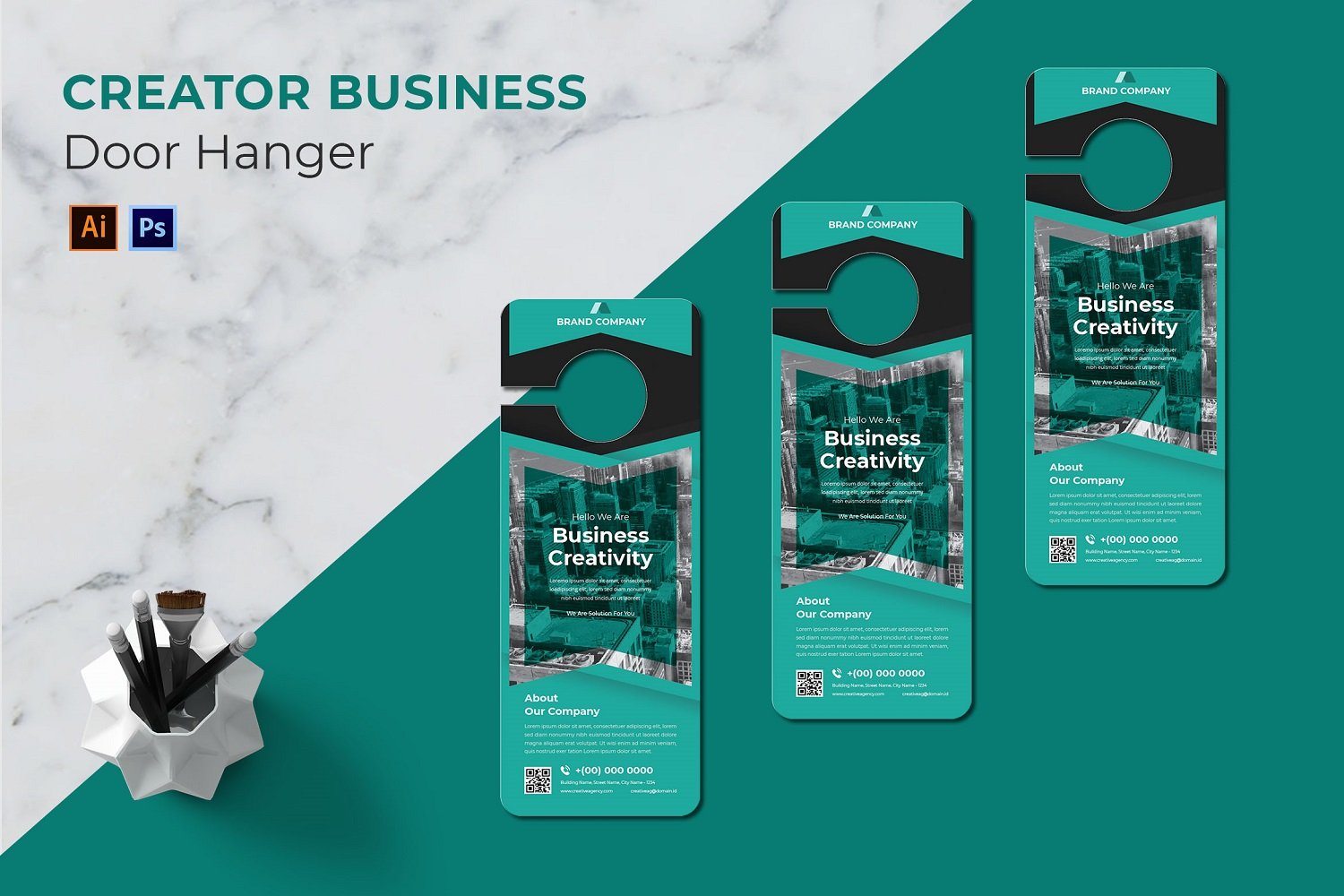 Creator Business Door Hanger