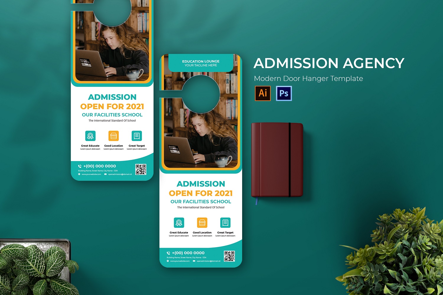 Admission Agency Door Hanger