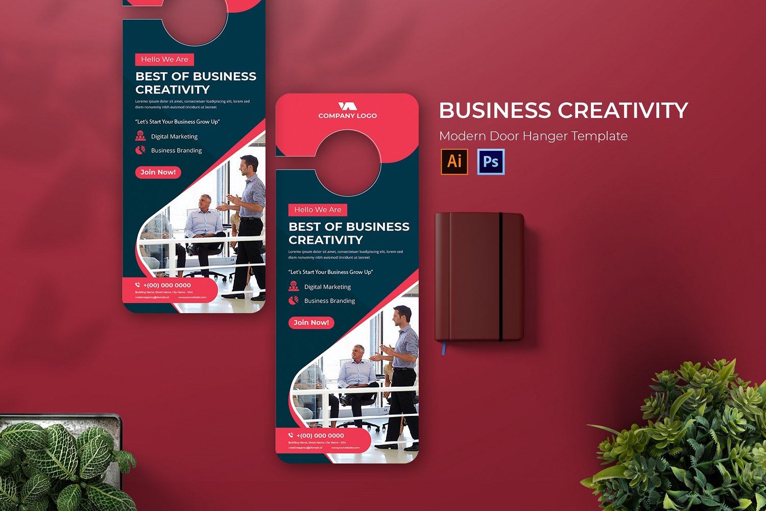 Business Creativity Door Hanger