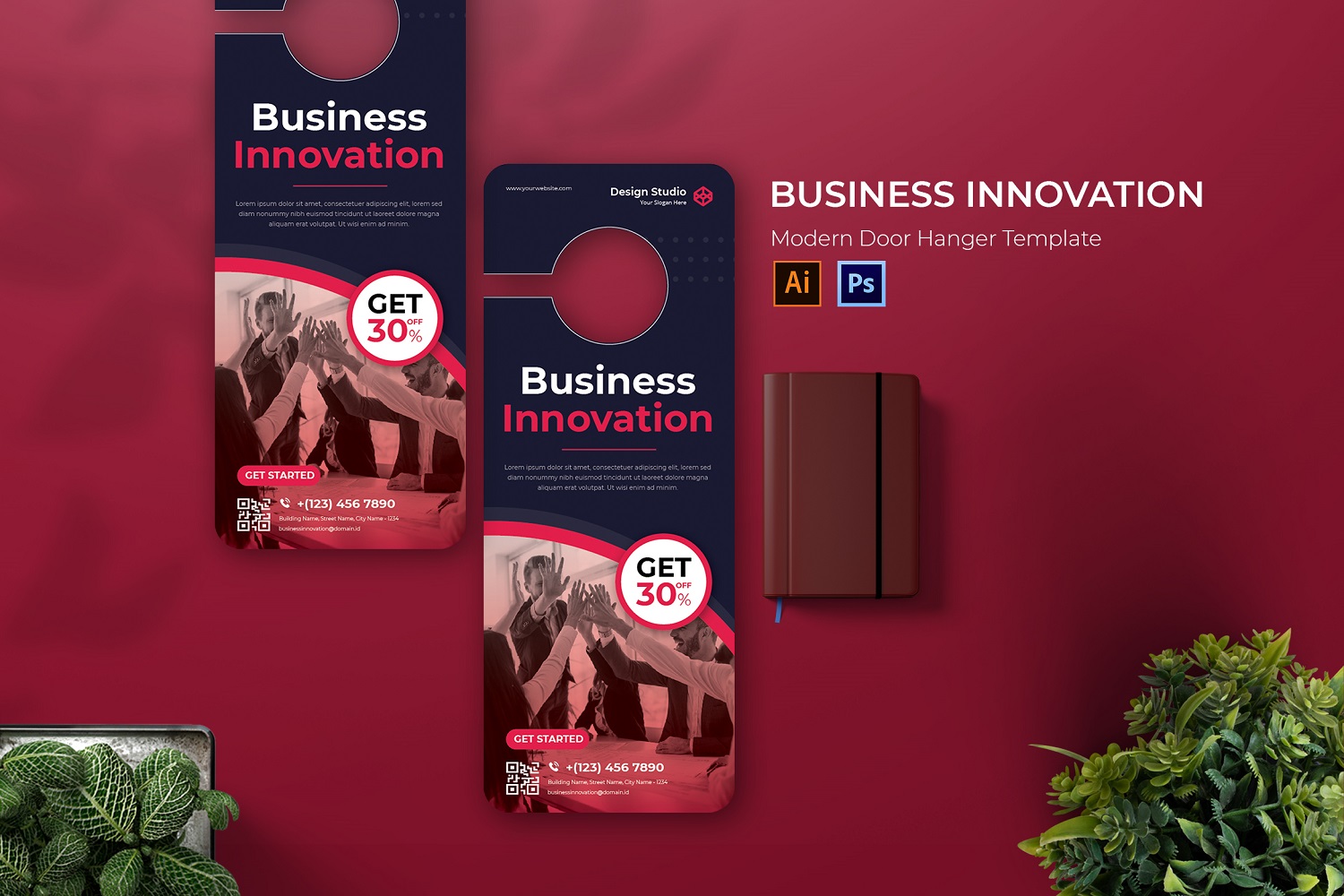 Business Innovation Door Hanger