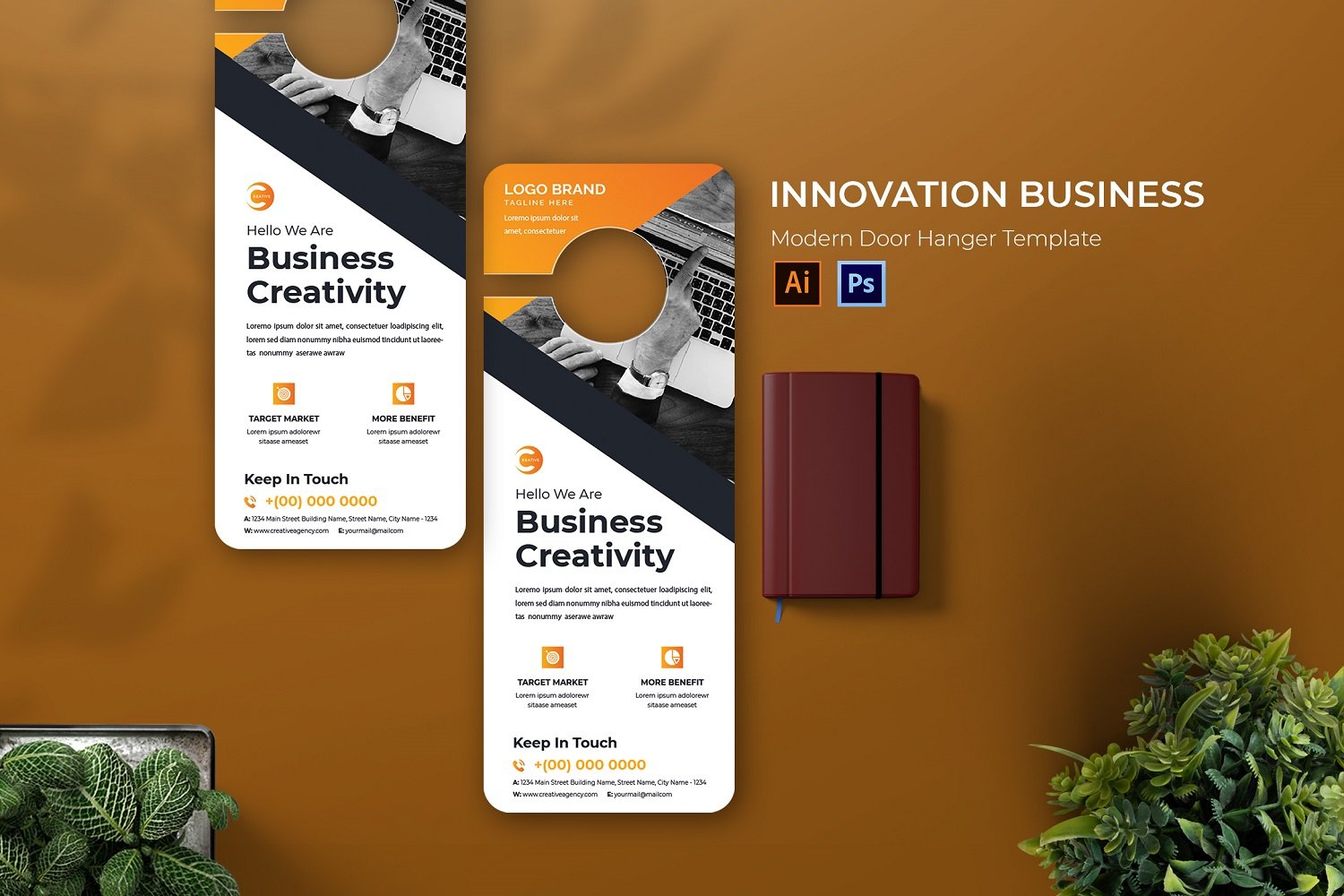 Innovation Business Door Hanger