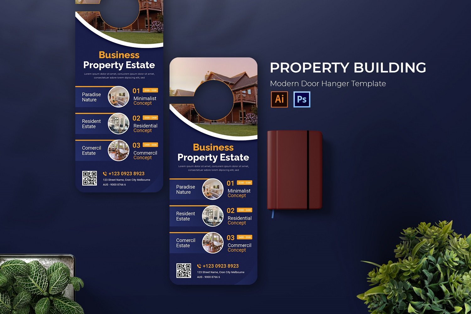 Property Building Door Hanger