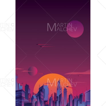 Cityscape Skyline Illustrations Templates 185130